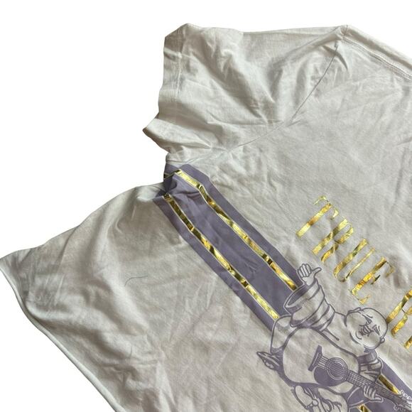 NEW True Religion Buddha Crop Top Size XL - Picture 9 of 9